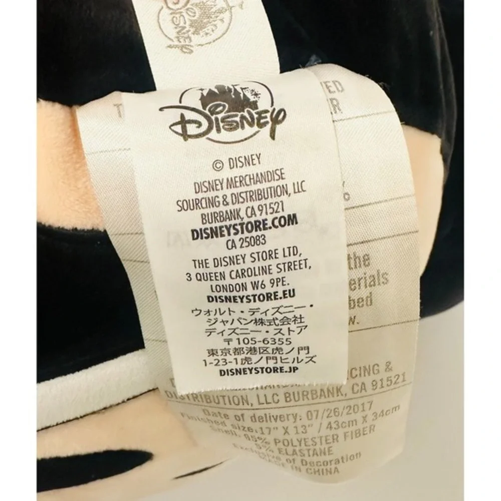 Disney Store Mickey Mouse Two Sided Heart Eyes & Smile 12